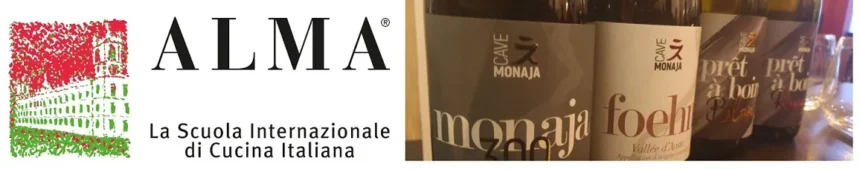 I vini di Cave MONAJA protagonisti alla cena d’Autore al ristorante di ALMA