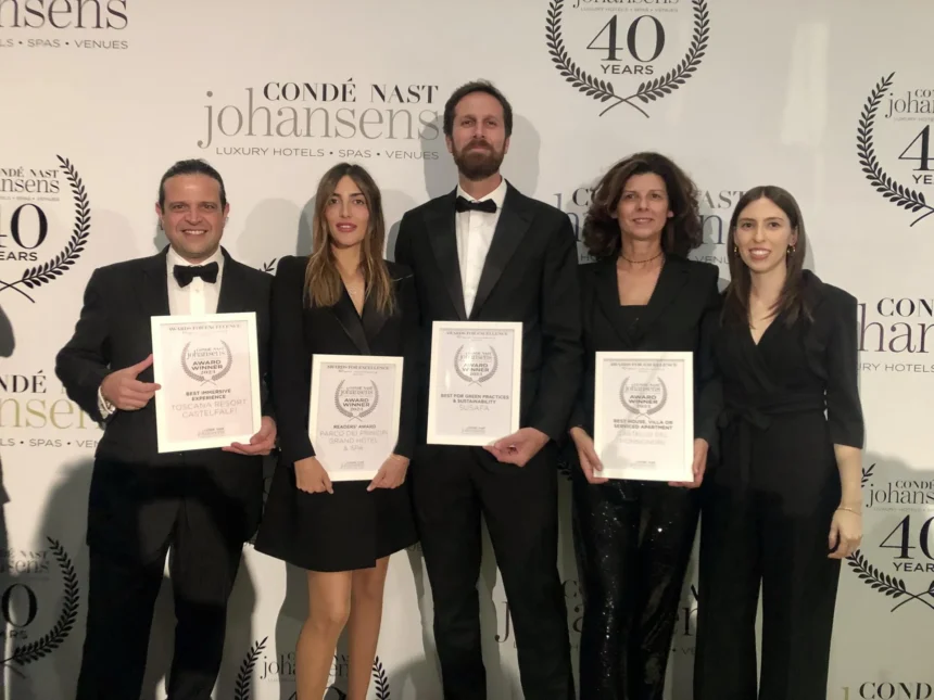 Quattro italiani tra i vincitori degli Awards for Excellence 2023 di Condé Nast Johansens