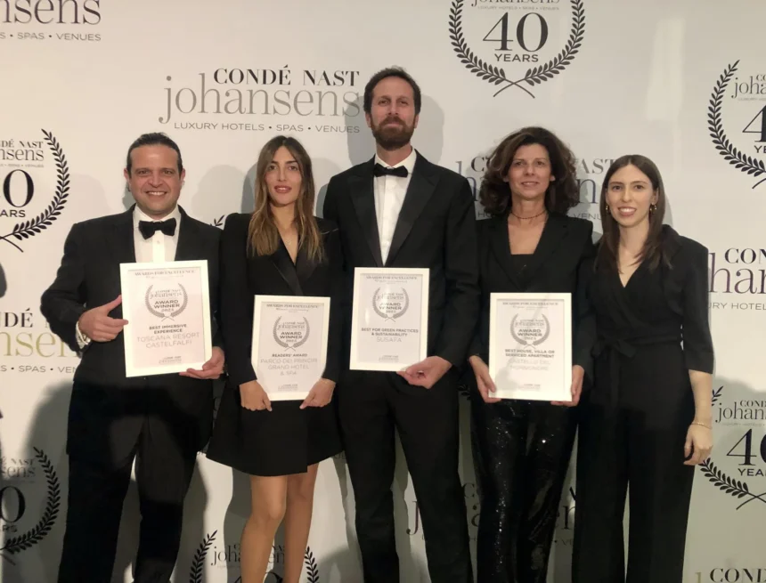 Quattro italiani tra i vincitori degli Awards for Excellence 2023 di Condé Nast Johansens
