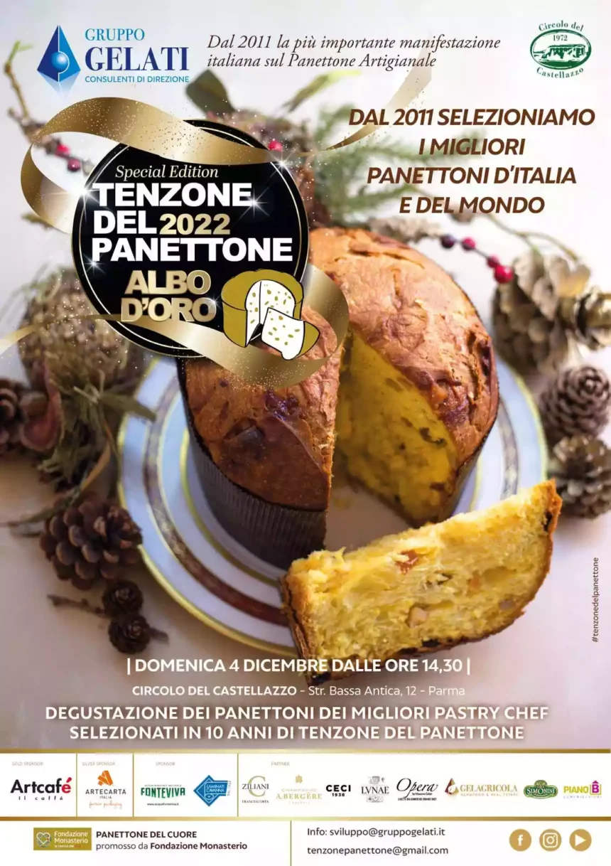 Tenzone del Panettone 2022 Special Edition Albo d’Oro al Circolo “Castellazzo” di Parma