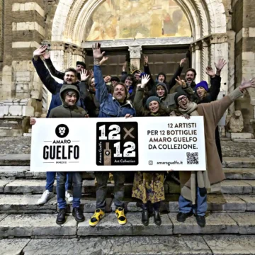 Bergamo Brescia Capitale italiana della Cultura: Amaro Guelfo lancia 12×12 Art Collection