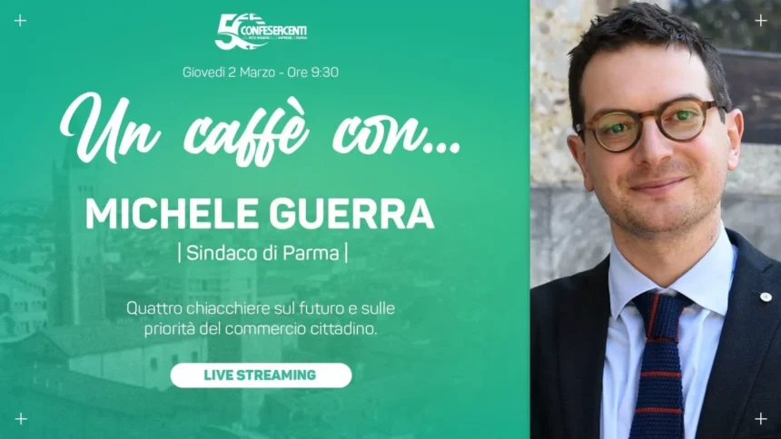 Un caffè con… il Sindaco di Parma Michele Guerra