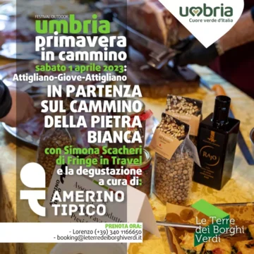 Al via sabato 1° aprile 2023 il festival outdoor: “Umbria Primavera in Cammino”