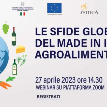 Ismea: le sfide globali del made in Italy agroalimentare