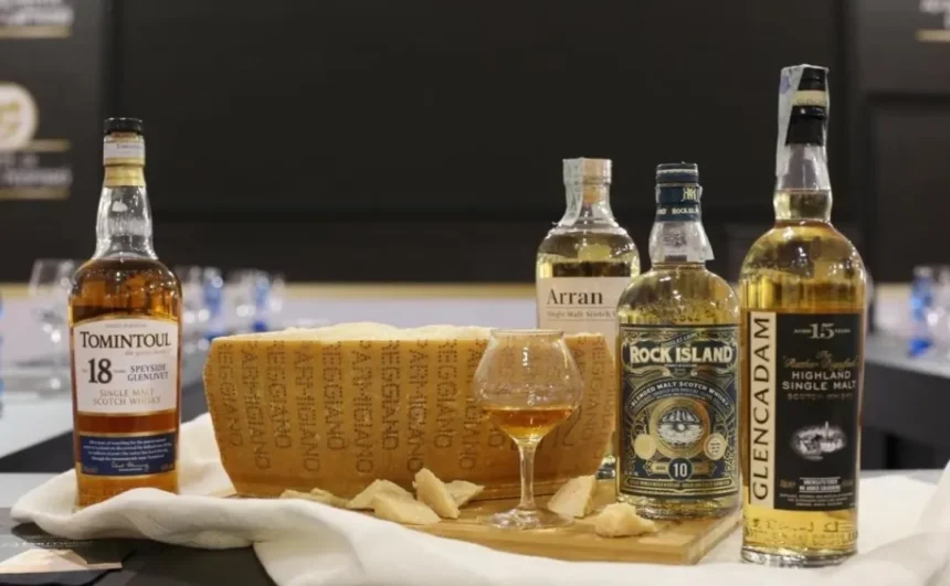 Al Vinitaly il “pairing” tra whisky scozzese e Parmigiano Reggiano