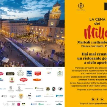 La Cena dei Mille: 5 settembre 2023 a Parma, biglietti esauriti