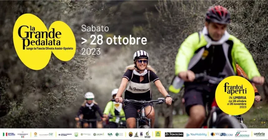 “Esplorando l’Oleoturismo in Bicicletta”: La Prima Edizione della Grande Pedalata nella Fascia Olivata Assisi – Spoleto”