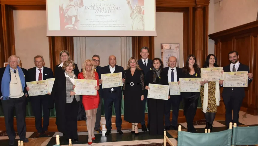 Successo Internazionale per la 4a Edizione del Columbus International Award a Roma