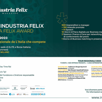 Industria Felix Celebra l’Eccellenza: 196 Imprese Italiane Premiate nel 53° Evento a Milano