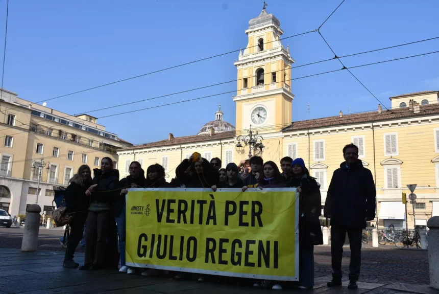 Parma Ricorda Giulio Regeni: #Giuliosiamonoi Ancora Uniti per Verità e Giustizia