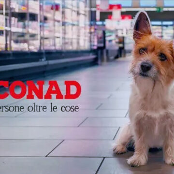 Debutto a Sanremo per la campagna Conad “Il Cagnolino” che celebra gli oltre 11 milioni di clienti