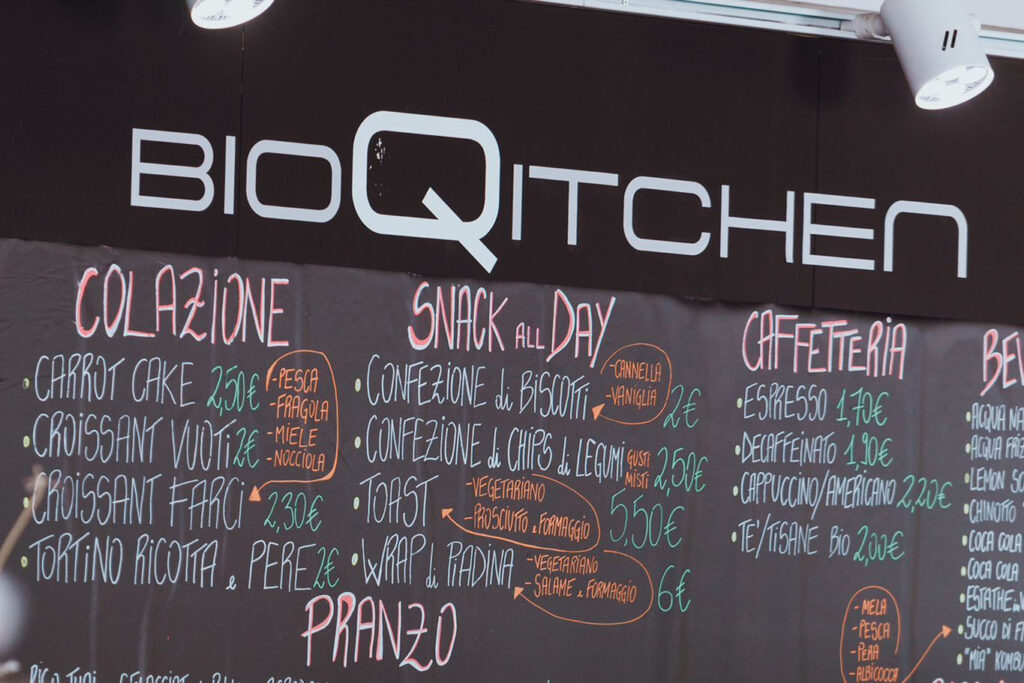 Bioqitchen menu