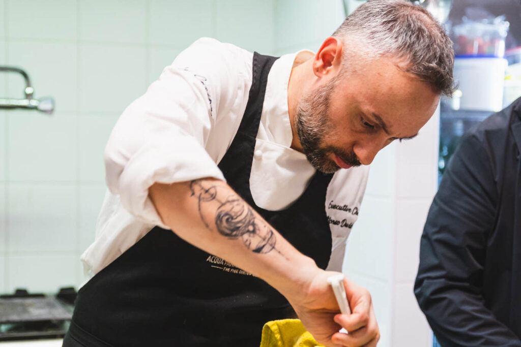 La Cucina di Rho chef Alfonso Daviducci a mano libera