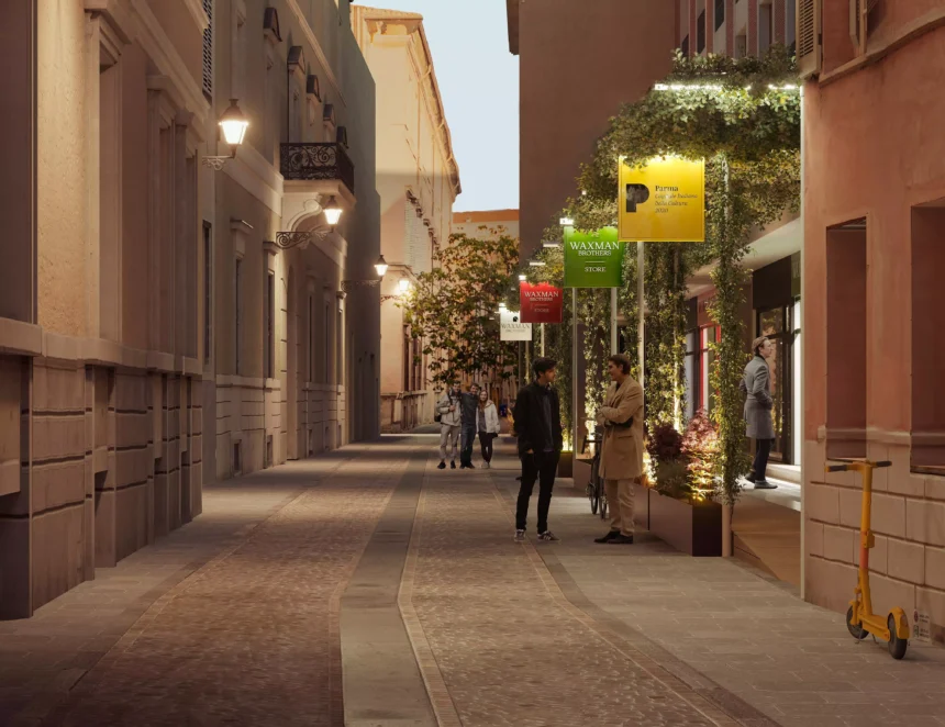 Borgo Antini si trasforma, grazie al progetto di riqualificazione urbana avviato dal Comune di Parma