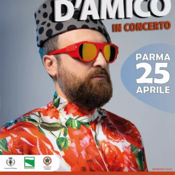 Dargen D’Amico per la Celebrazione del 25 Aprile a Parma in concerto