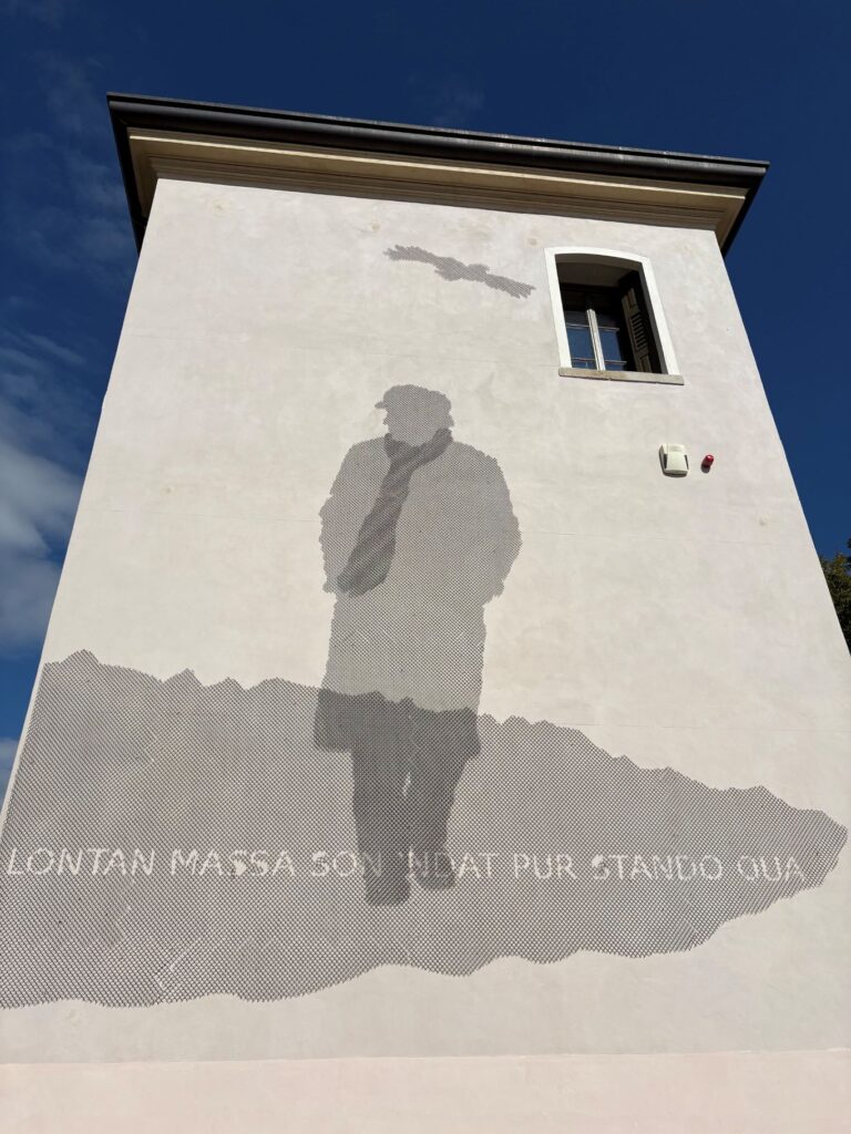 Pieve di Soligo municipio citazione Andrea Zanzotto