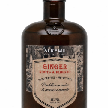 alkemil_ginger_bottle Spirits & Colori porta il gin d’autore e i distillati di ricerca al Roma Bar Show