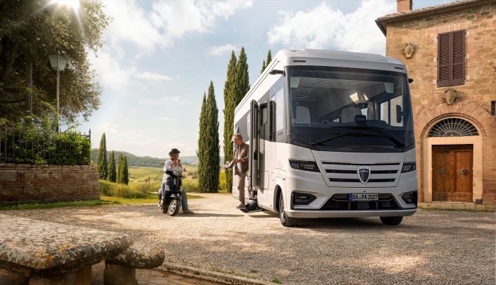 morelo-palace-salone-del-camper-2026 Morelo Palace 2027: il debutto in Italia al Salone del Camper di Parma
