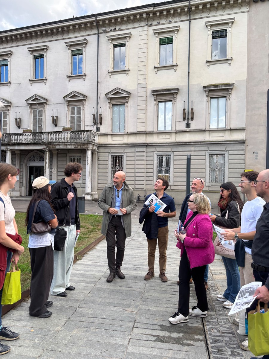 I partner del progetto in visita in città
