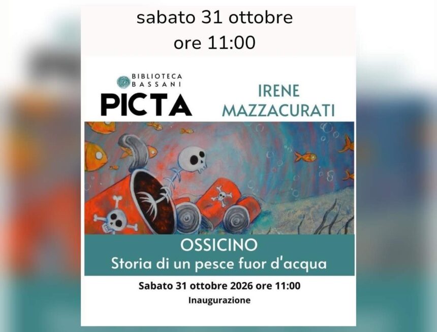 Ossicino, le illustrazioni di Irene Mazzacurati in mostra alla biblioteca Bassani