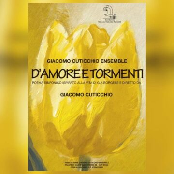 Giacomo Cuticchio porta a Parma D'Amore e Tormenti, poema sinfonico per Borgese
