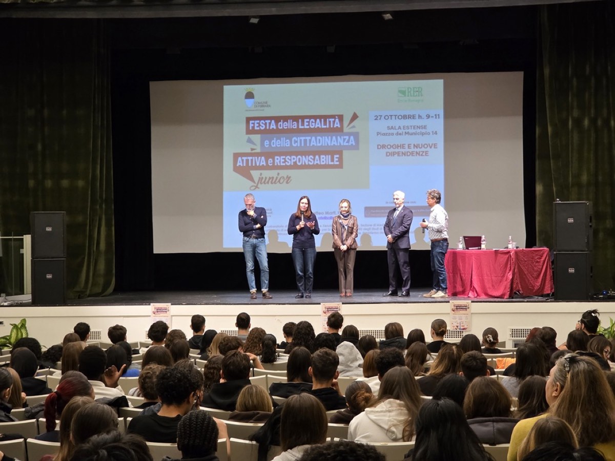 L'incontro "Droghe e nuove dipendenze" alla Sala Estense